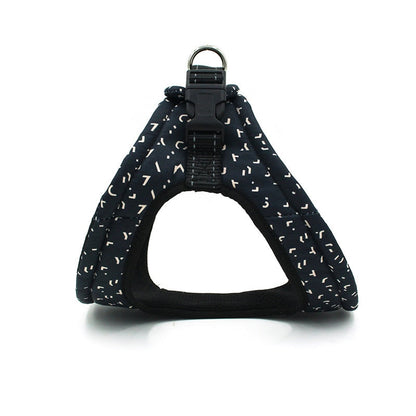 Harnais chien gilet à motifs pour petit chien - Marine