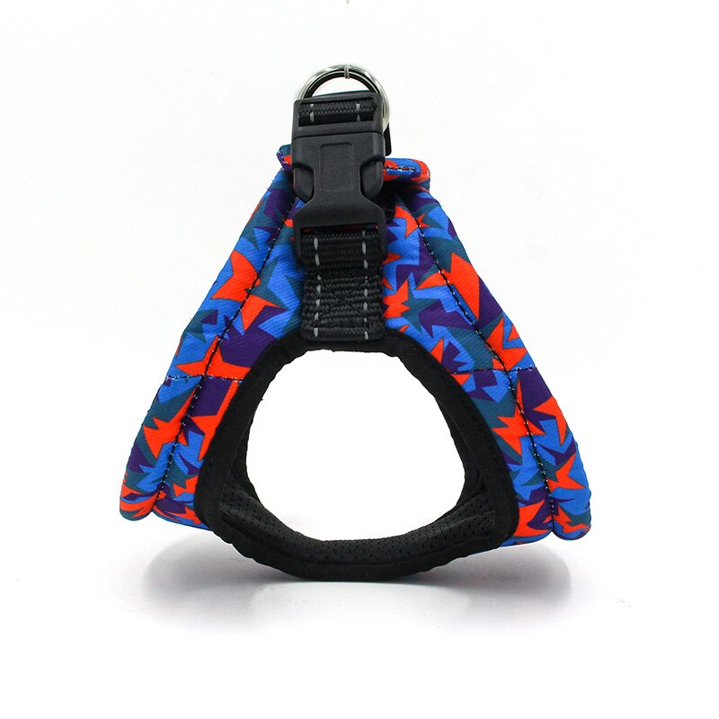 Harnais chien gilet à motifs pour petit chien - Feuille d'érable