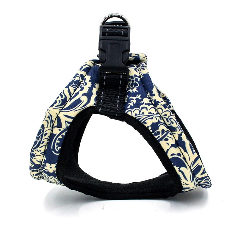 Harnais chien gilet à motifs pour petit chien - Vague